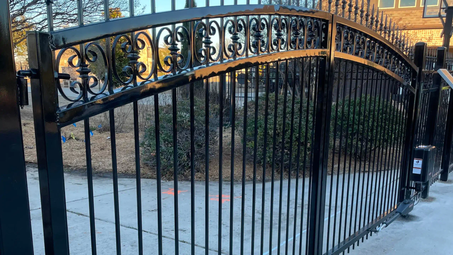 aluminum gate